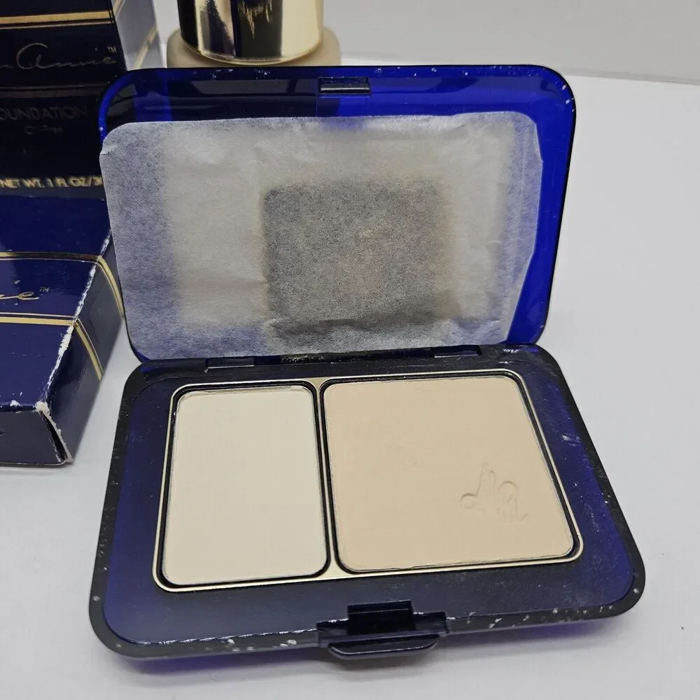 Lot Of 2 Vintage Mon Ami Cosmetics ~ Foundation Powder Light NOS Unused - Picture 4 of 5